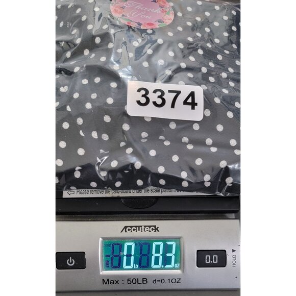 Max Studio NWT Wide Leg Black & White Dots Pull-on Pants Size 1X - Picture 11 of 11